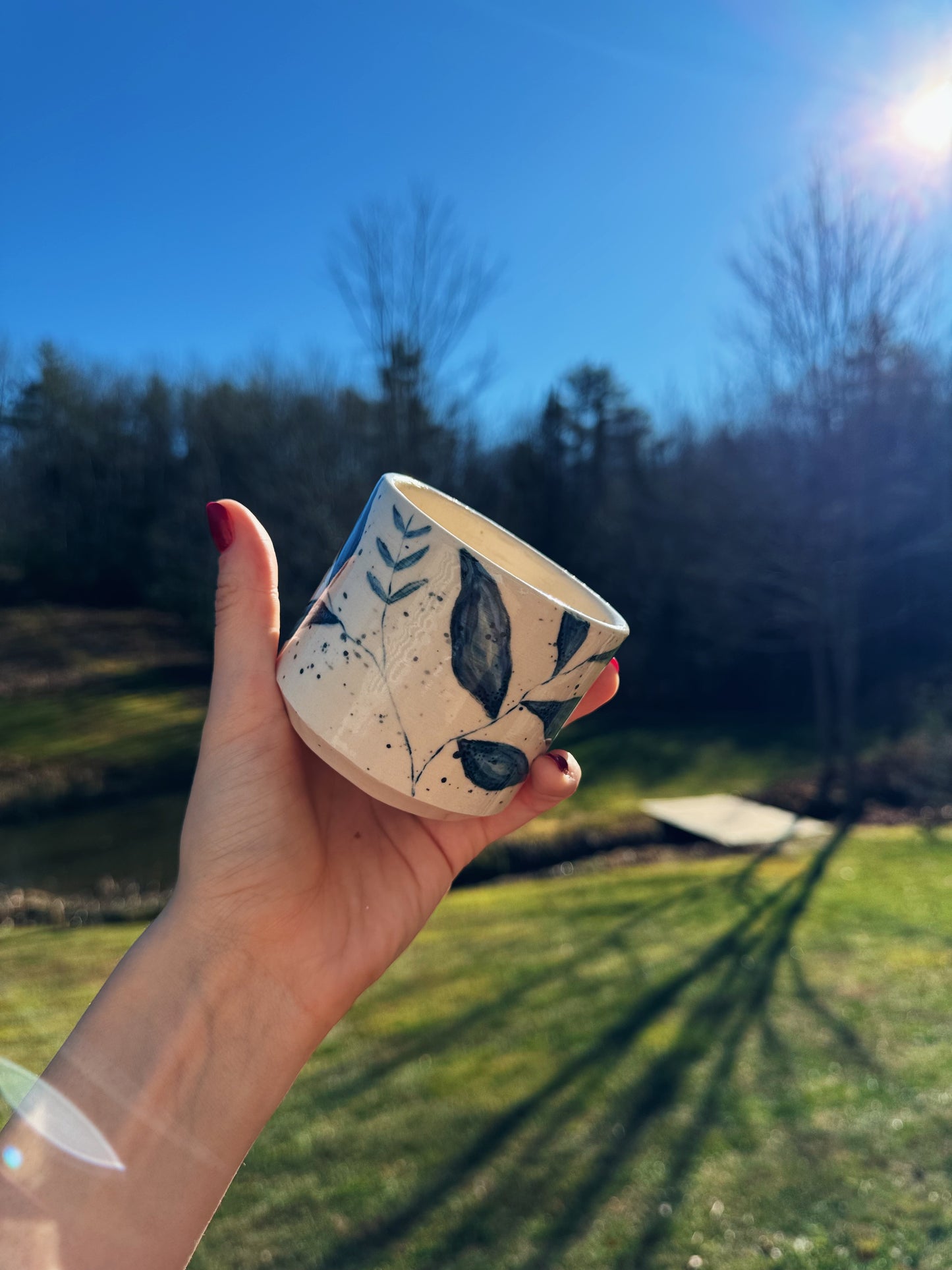 Floral Watercolor Mug