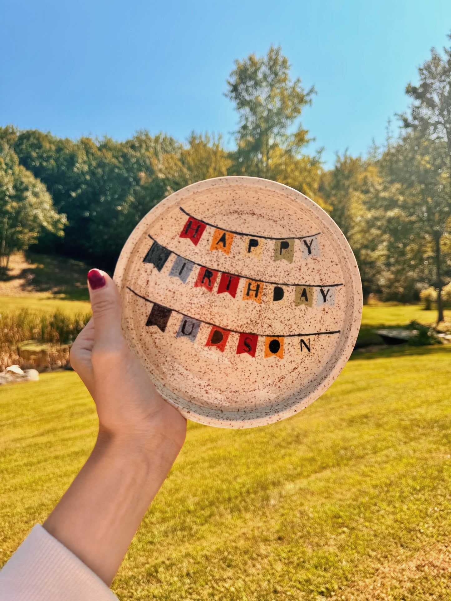 Birthday Plate