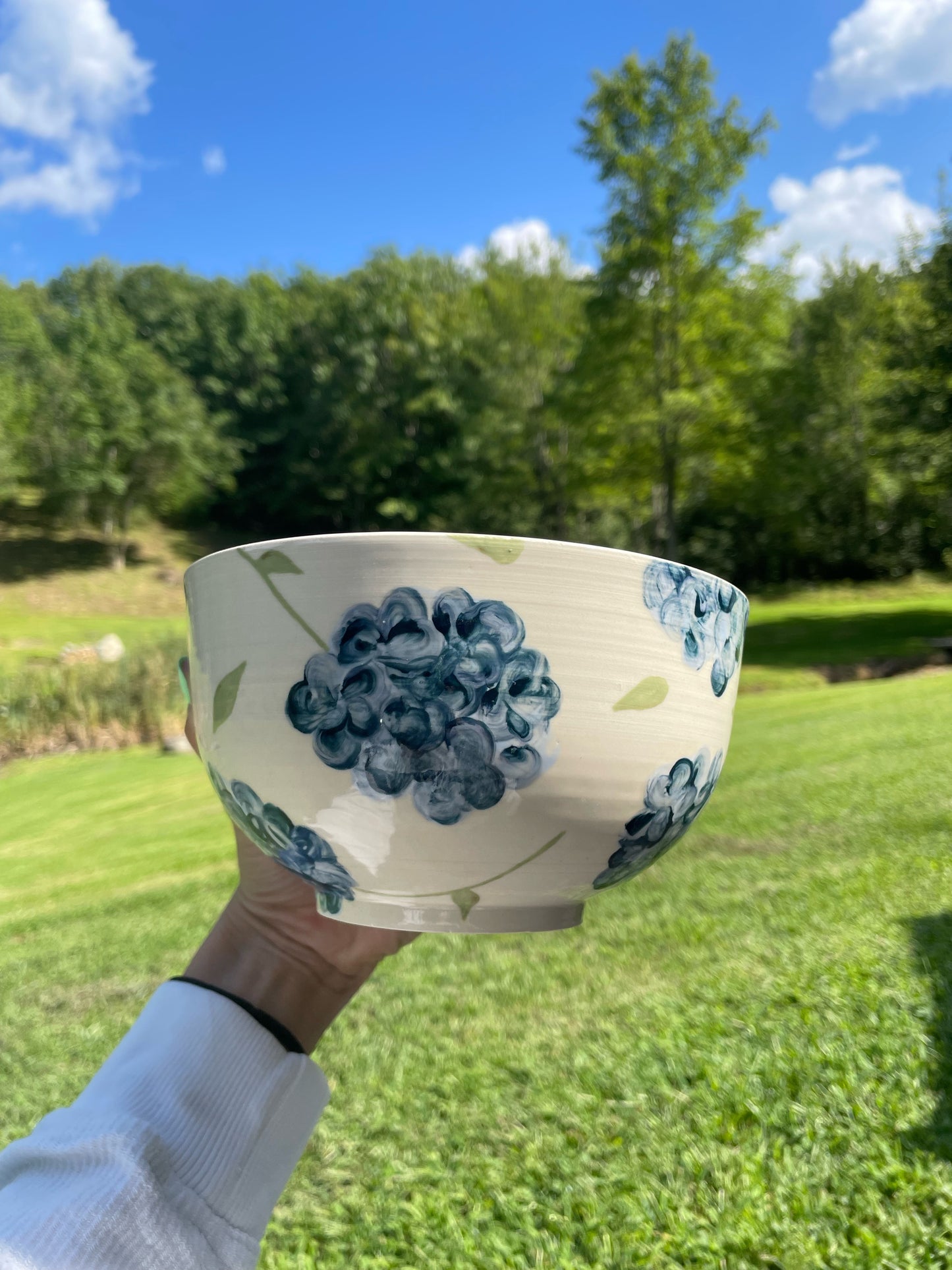 Hydrangea Bowl