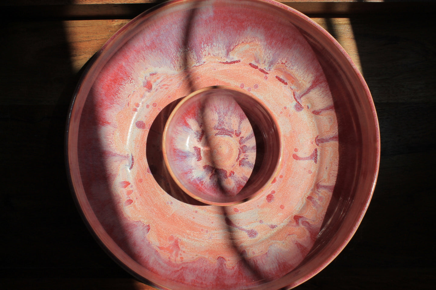 Chip & Dip Bowl - Pink