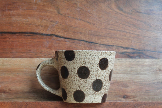 Dotted in Espresso Mug
